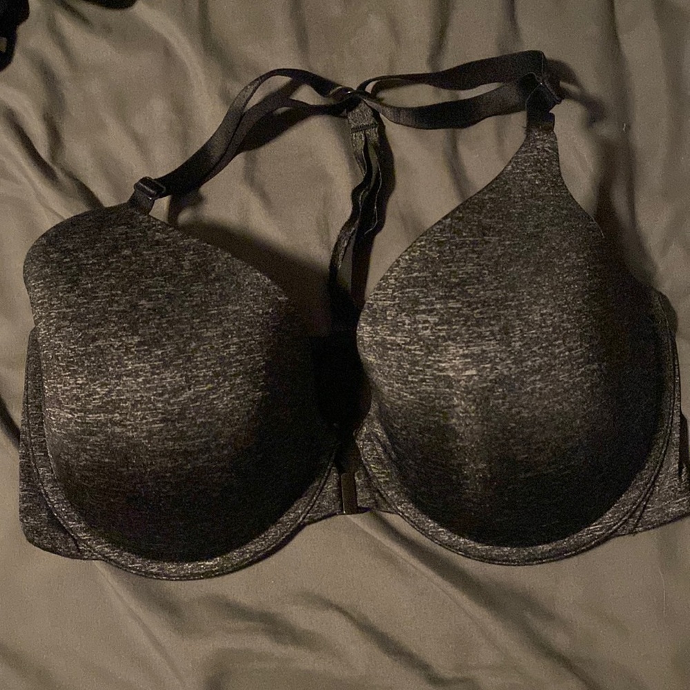 Victoria Secret black/white patterned bra.